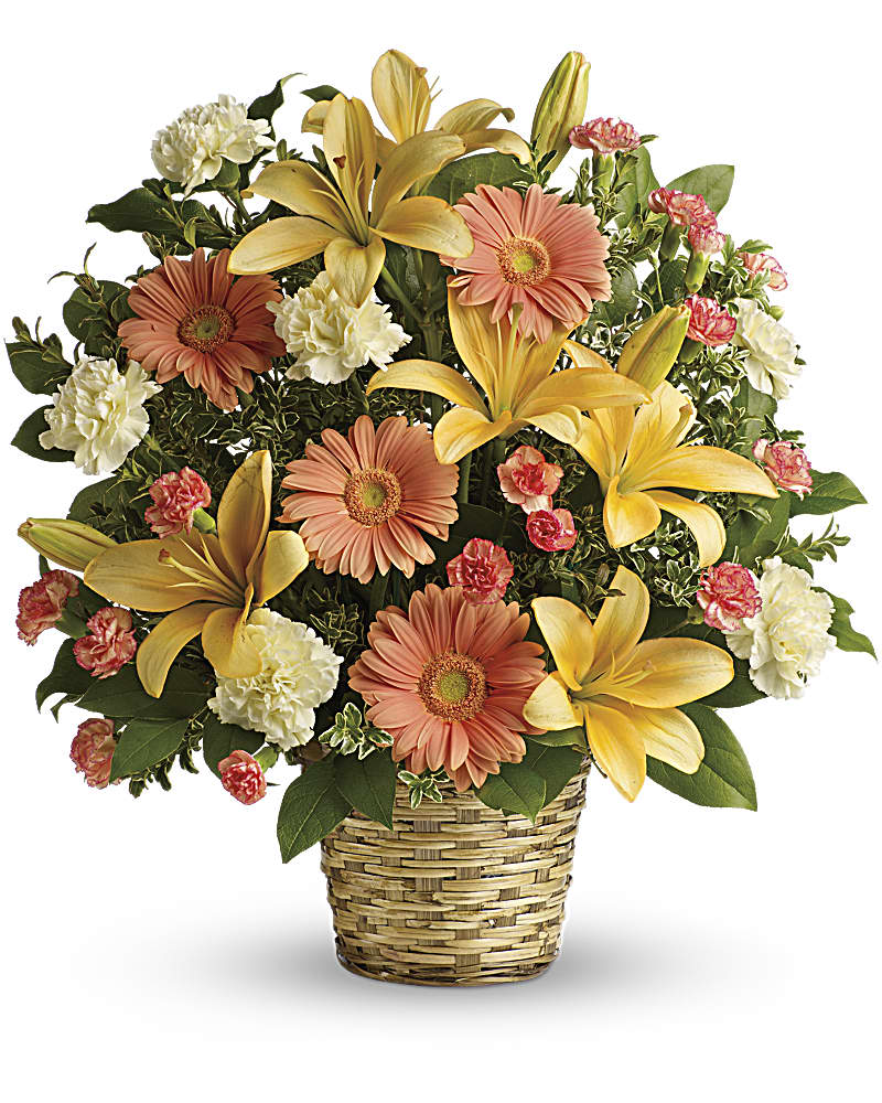 Sympathy Flowers, Fireside Baskets